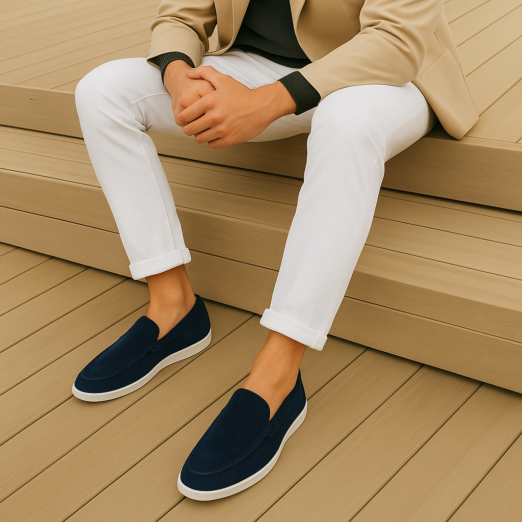 Victor™Elegante semsket loafers