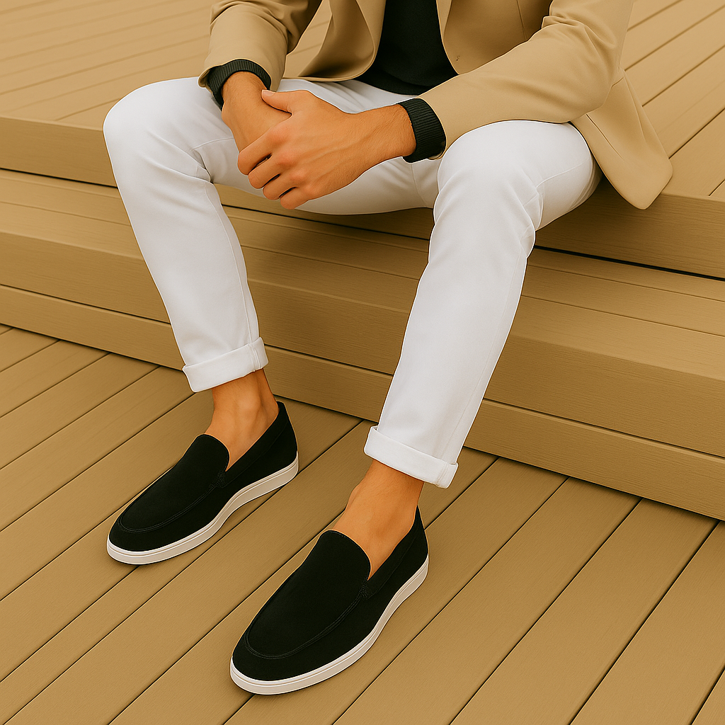 Victor™Elegante semsket loafers