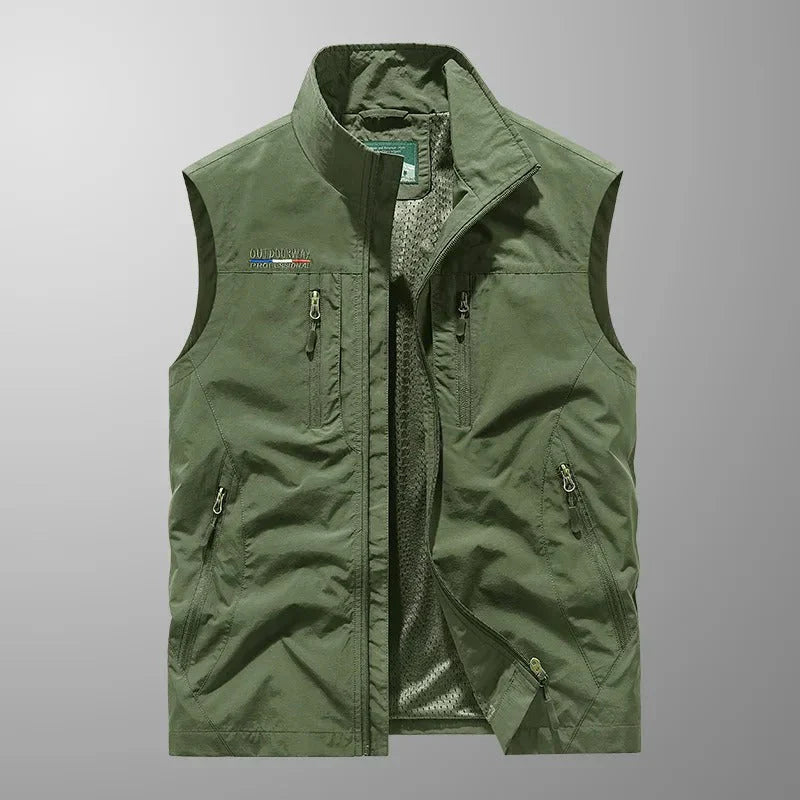 Nils™ | Pustende cargo-vest med flere lommer