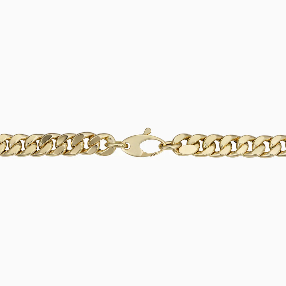 Ejendom Cuban Armbånd | 16k gull