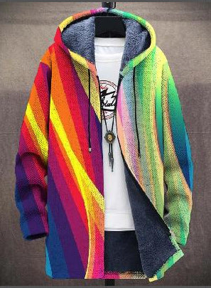 Emma™ | Luksuriøs cardigan med kunstnerisk inspirasjon