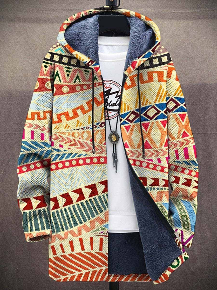 Elin™ | Luksuriøs cardigan med kunstnerisk inspirasjon