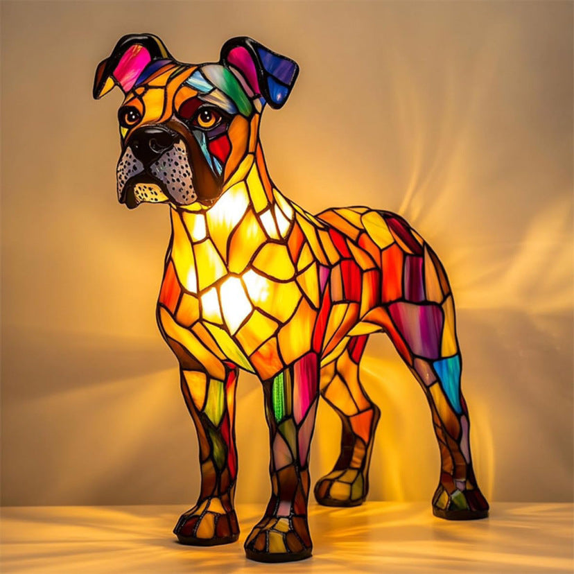 Max – Magisk glasslampe i form av en hund