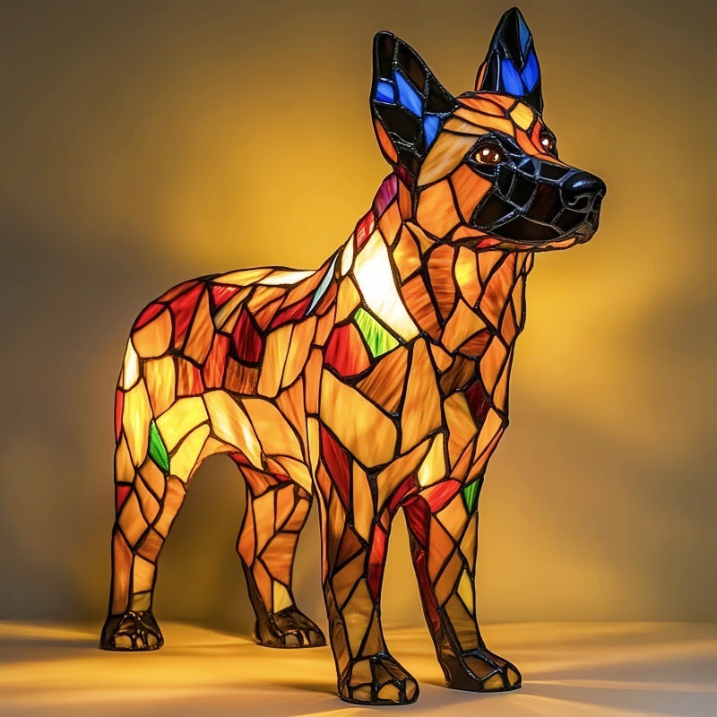 Fafik – Magisk glasslampe i form av en hund