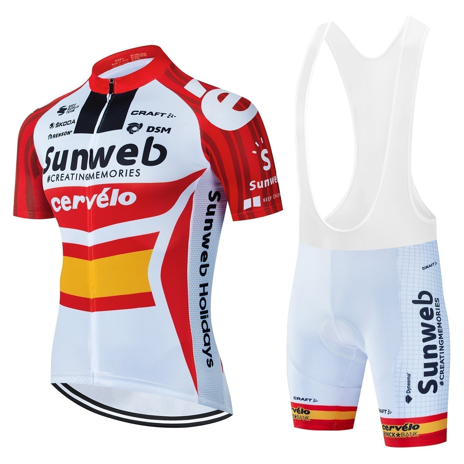 Sunweb - Høykvalitets Profesjonelt Sykkelsett for Toppresultater