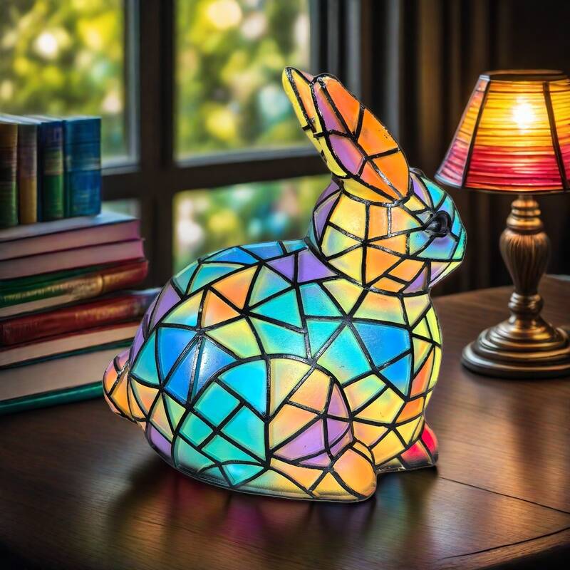 Kropka – Magisk glasslampe i form av en kanin
