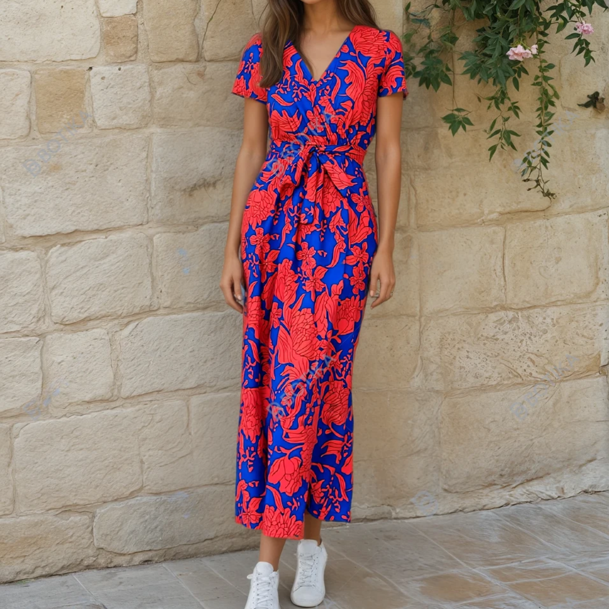 Florence | Fargerik, lett og elegant kjole
