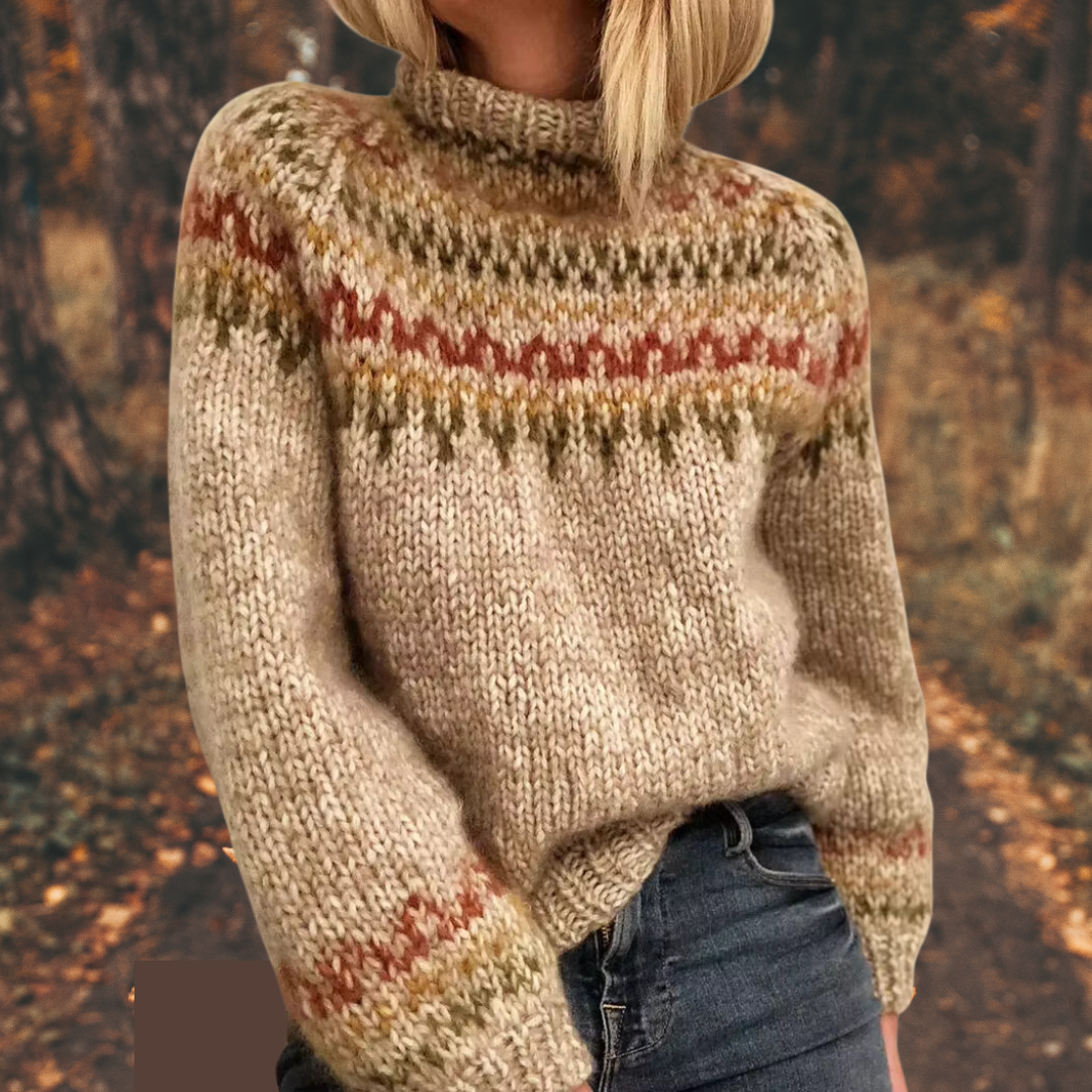 Britta™ | Nordisk strikkegenser for kvinner
