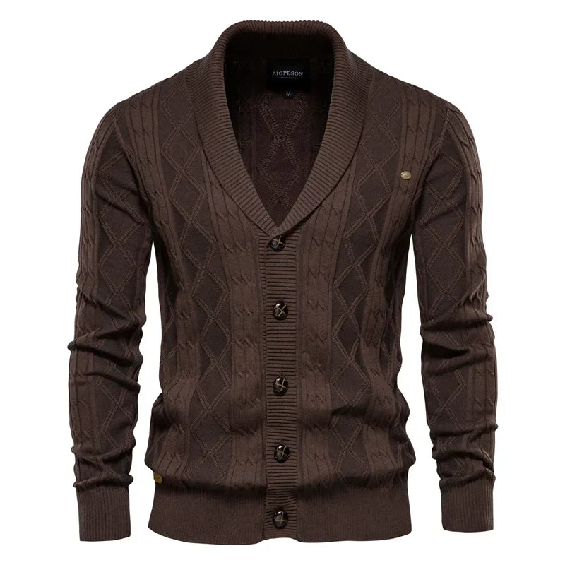 VIGUZO | Herrecardigan med knapper