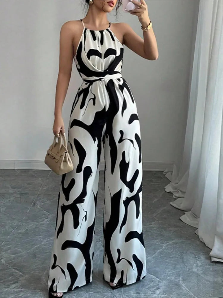 Mila | Grafisk og elegant jumpsuit