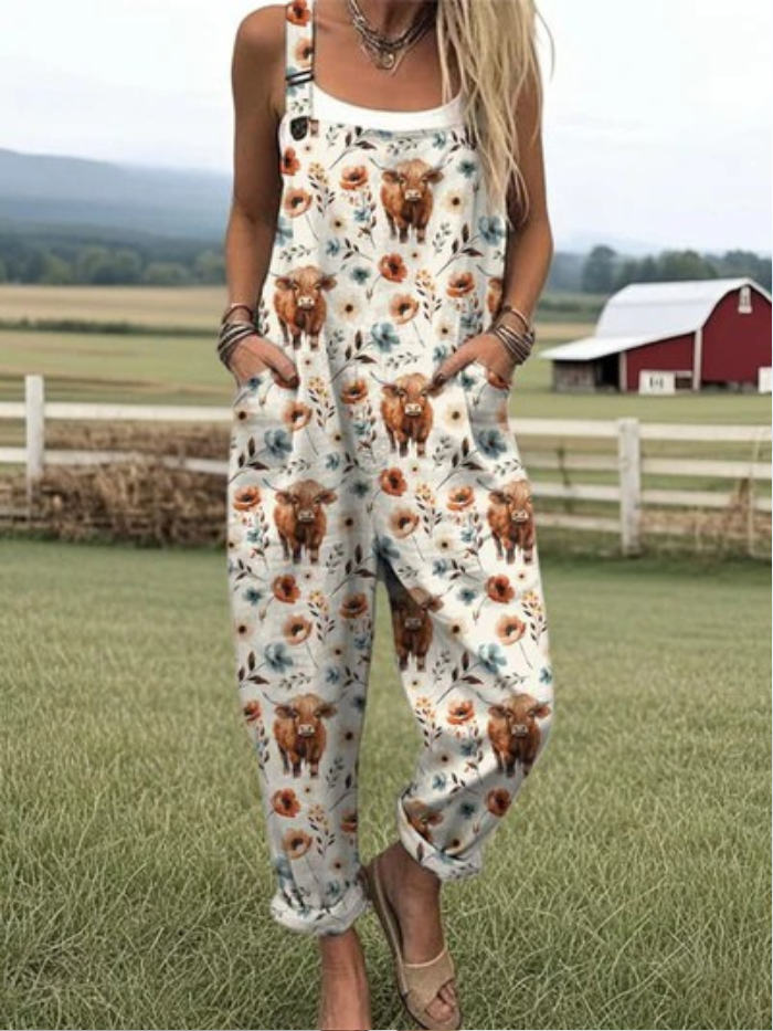 Melany – Vintage Jumpsuit for Våren