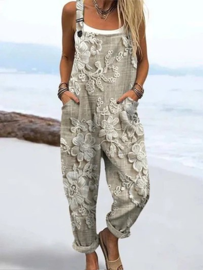 Davi – Strålende Vintage Jumpsuit