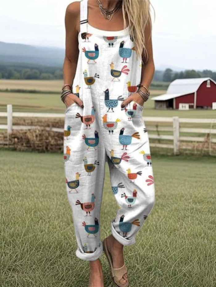 Anita – Vintage Jumpsuit for Våren