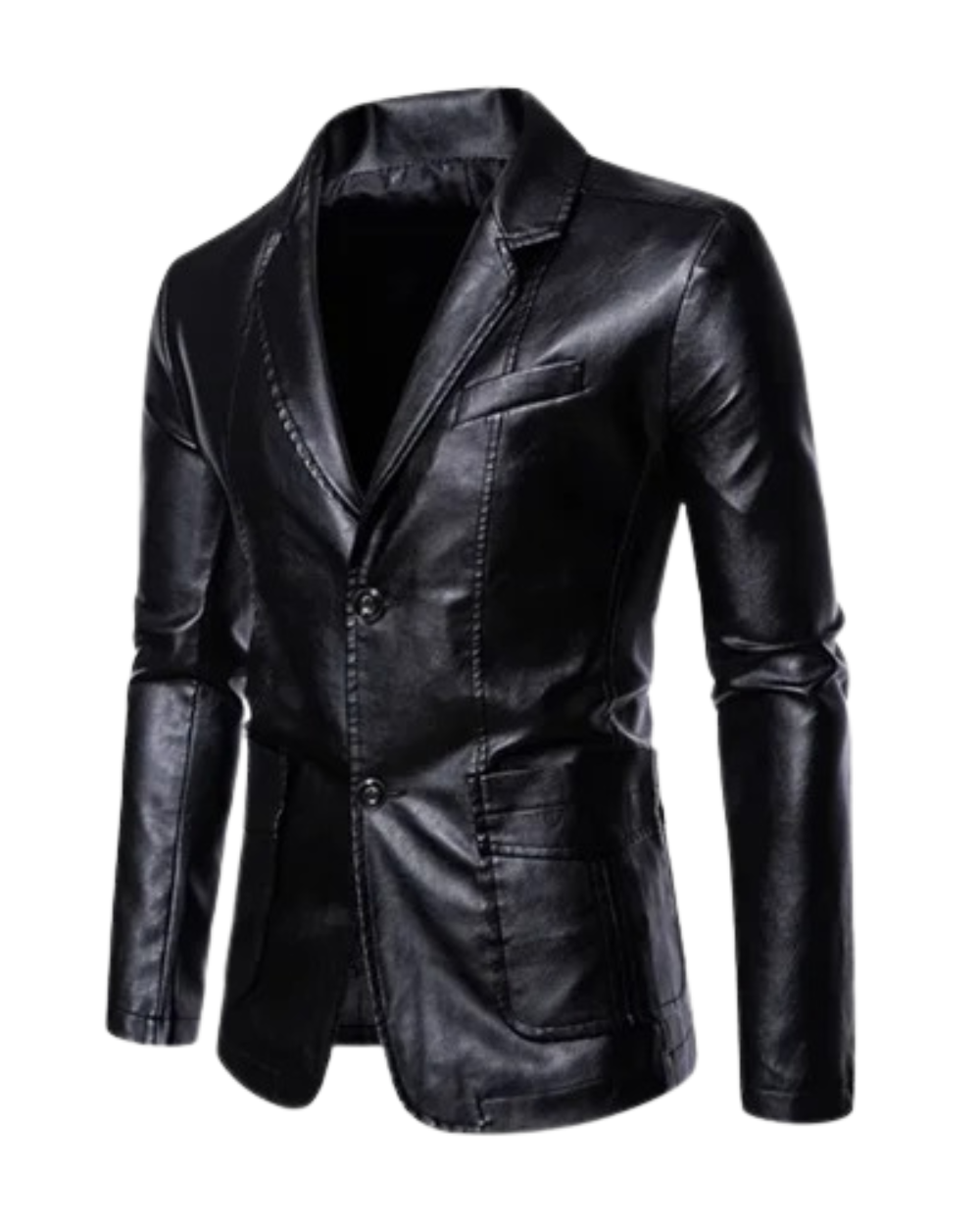 Skinnjakke i business casual-stil