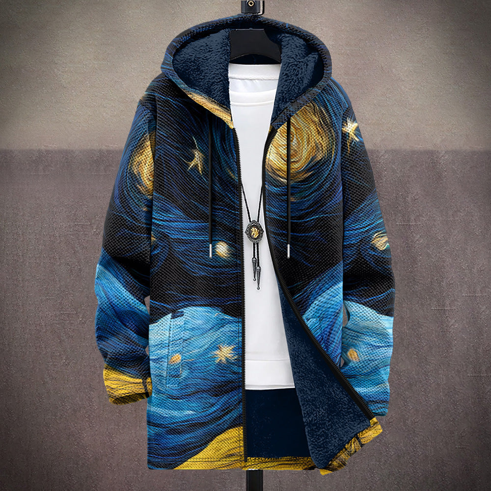 Arndis™ | Luksuriøs cardigan med kunstnerisk inspirasjon