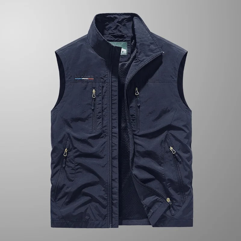 Nils™ | Pustende cargo-vest med flere lommer