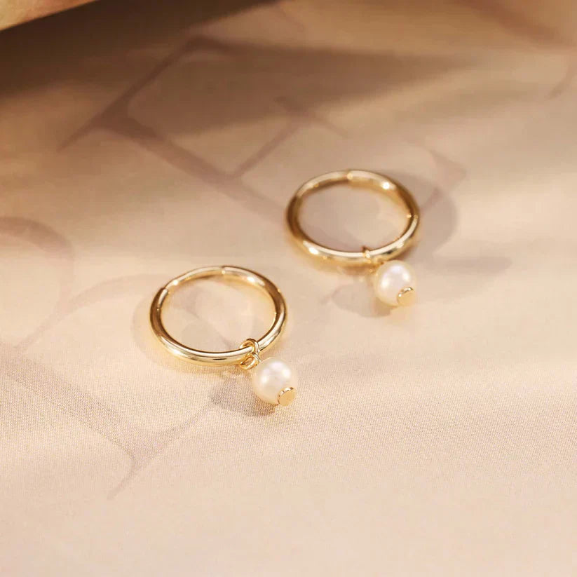 Delia Crest Øredobber | 14k gull