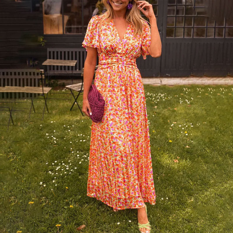 Romy™ | Sommerkjole med V-hals