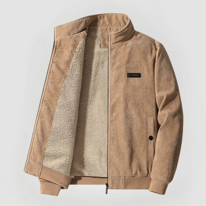 Viktor™ | Cordjakke med fleecefôr