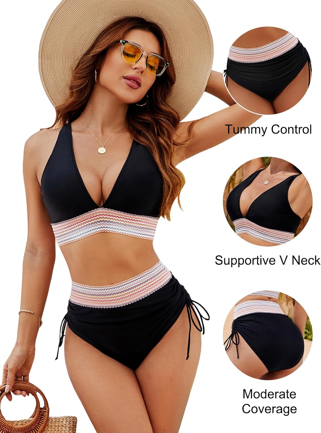 Nola™ | Bikini med magekontroll