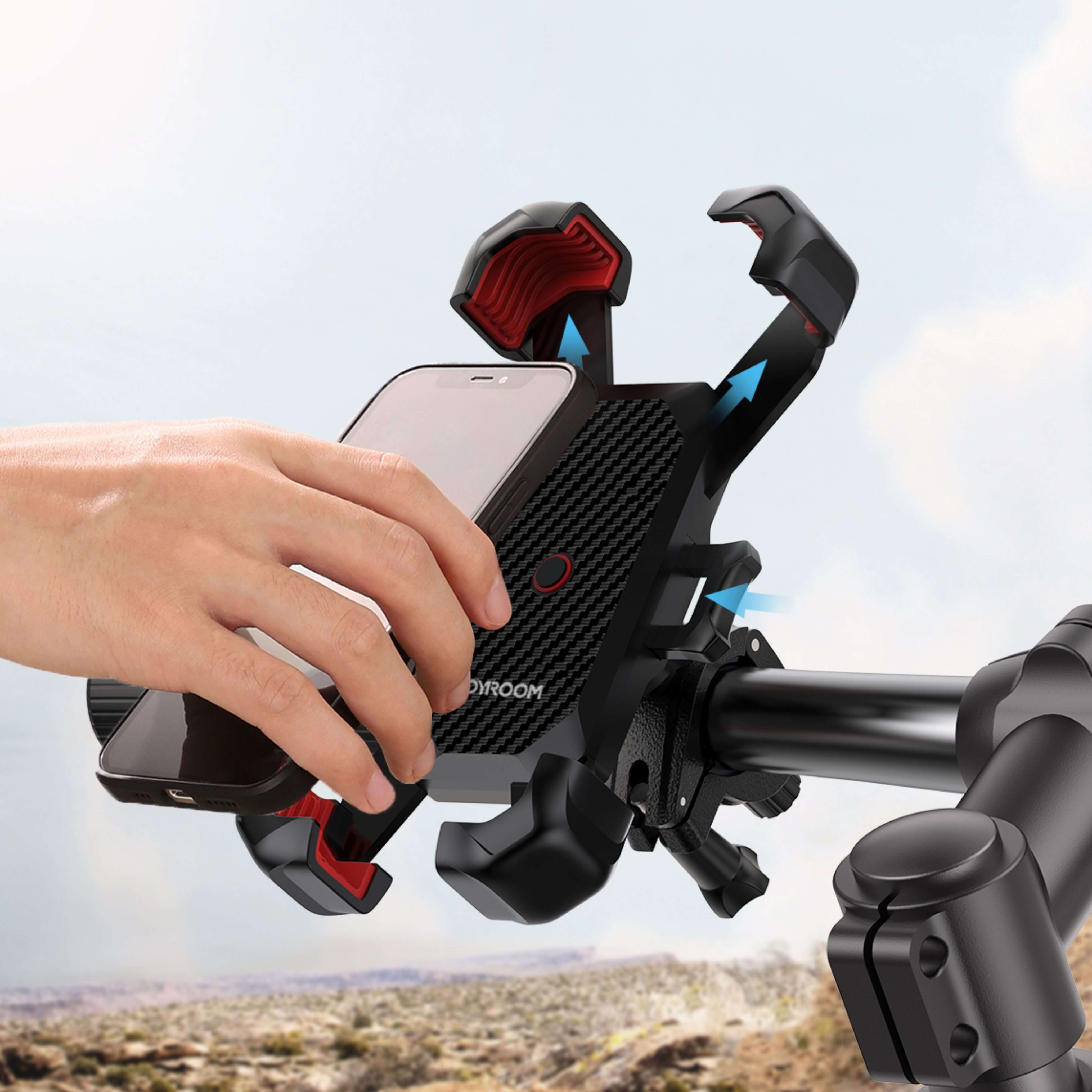 360° SmartBike-telefonholder - for alle smarttelefoner