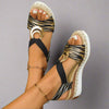 Dahlia | Stilrene Wedge-sandaler i Premium Materialer