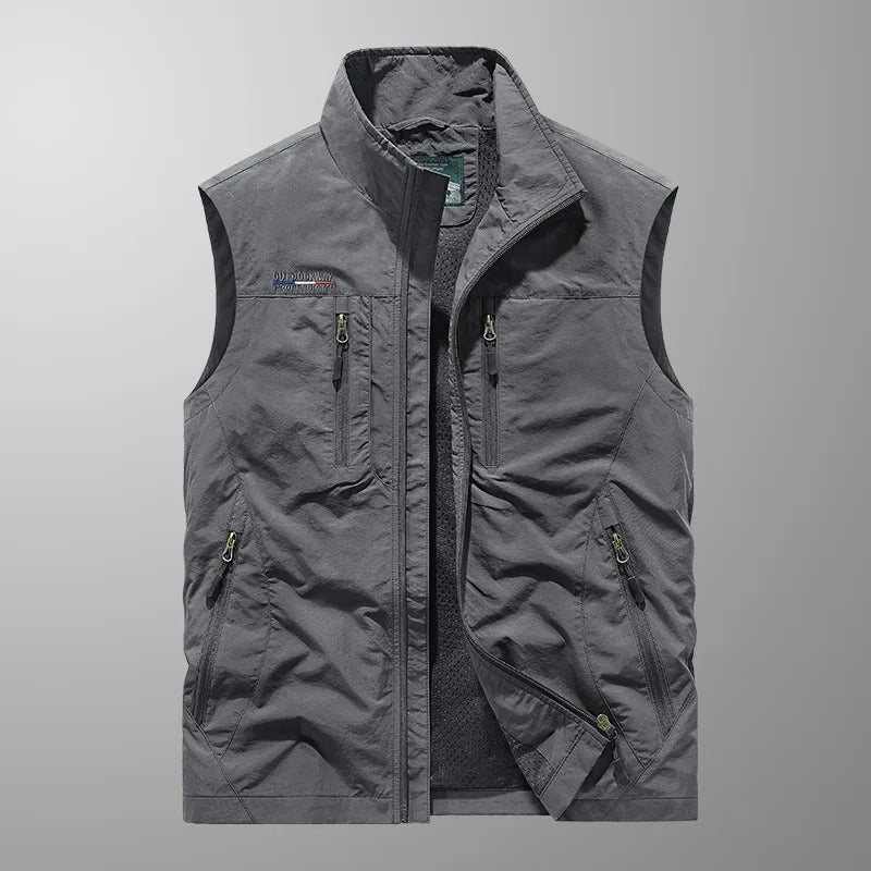 Nils™ | Pustende cargo-vest med flere lommer