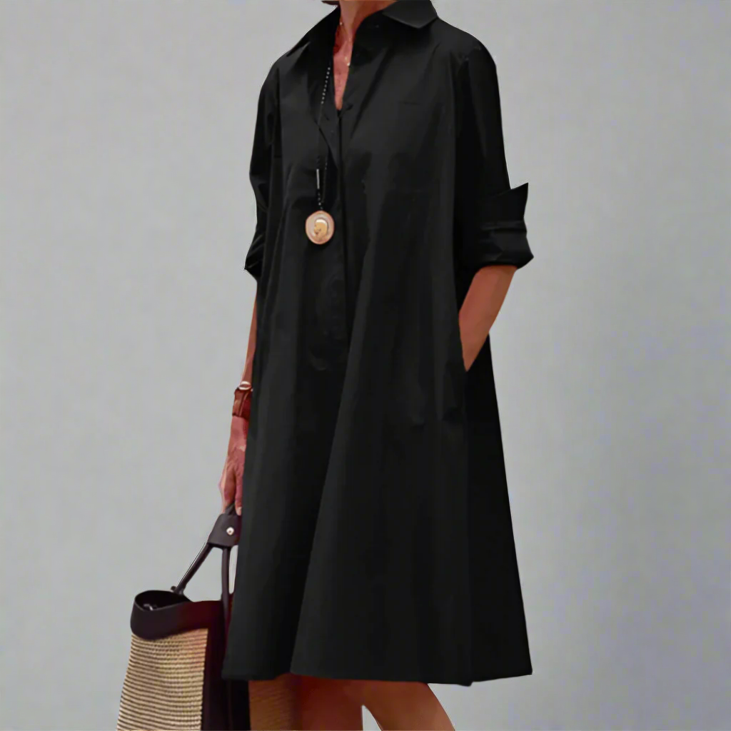 Sandrine | Avslappet og elegant polokjole