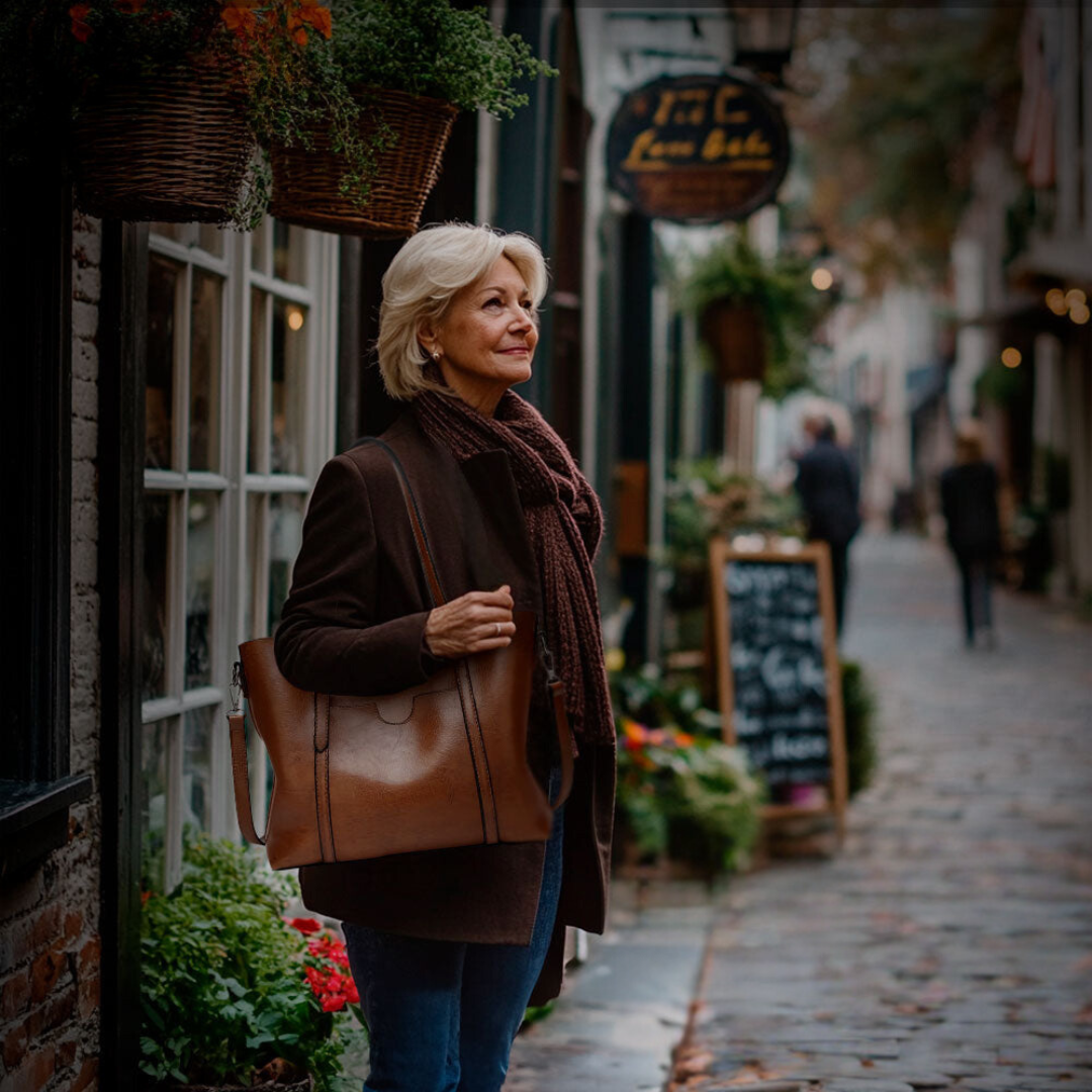 Nicole | Favorittskuldervesken i vintage-stil