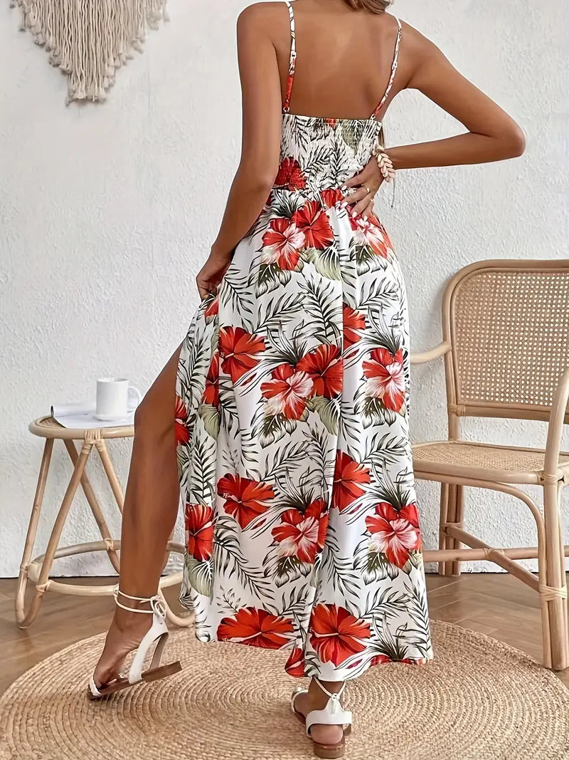 Ingrid | Sommerkjole med blomsterprint