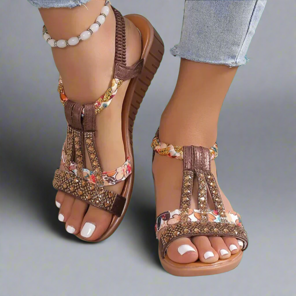 Bernatrudis | Elegante Boho-sandaler for sommeren