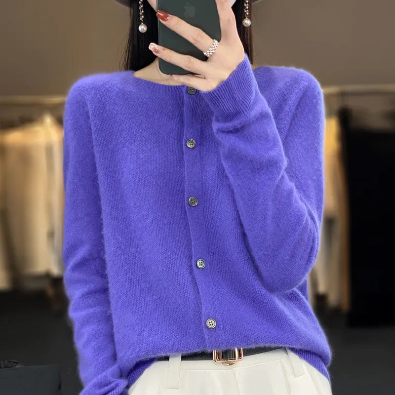 Tilde | Cardigan i merinoull