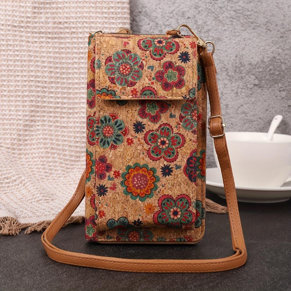 Peggy | Skulderveske-tilbehør i boho-stil med blomster