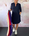 Hanne | Elegant kjole med V-hals