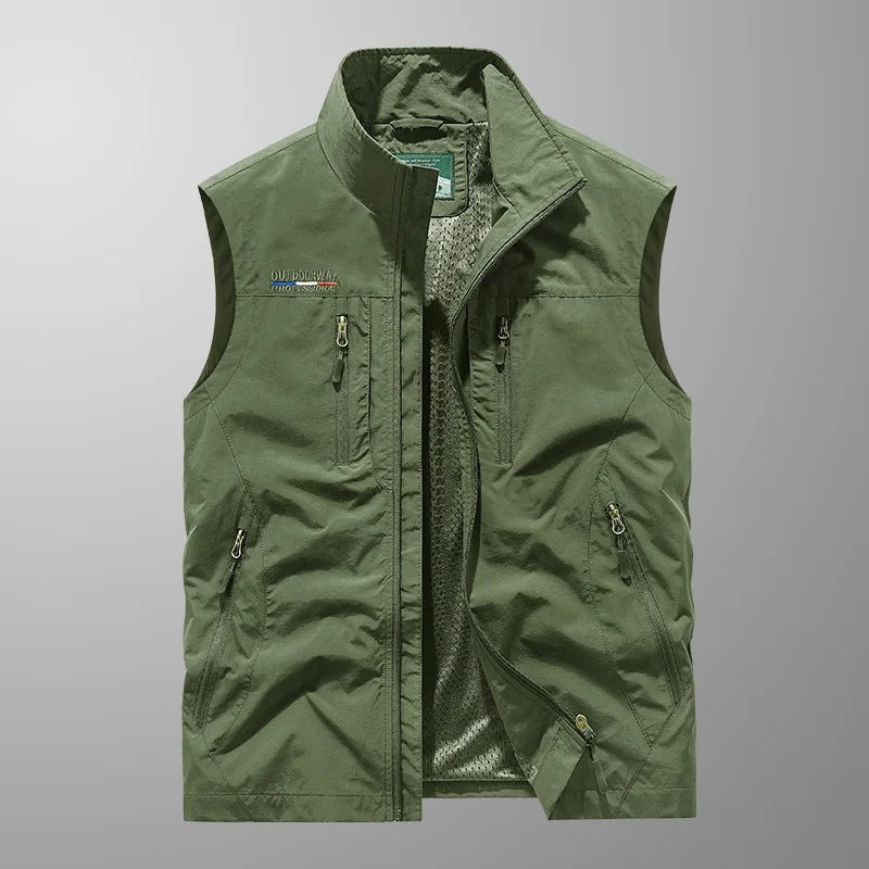 Nils™ | Pustende cargo-vest med flere lommer