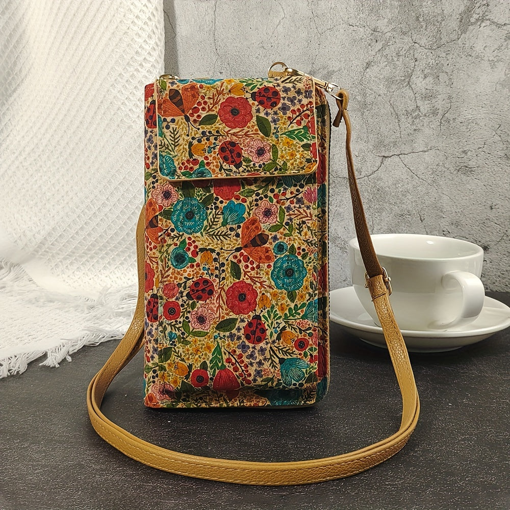 Peggy | Skulderveske-tilbehør i boho-stil med blomster