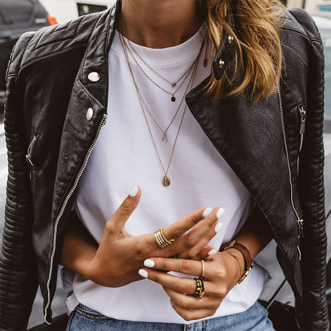 Ingrid™ | Skinnjakke for dame