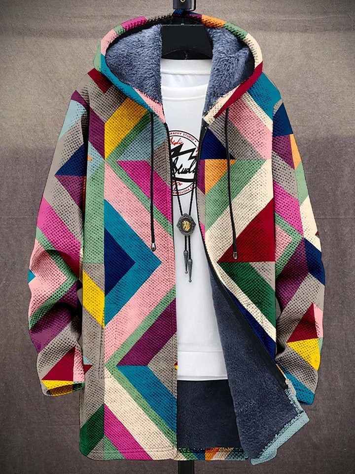 Elise™ – Luksuriøs cardigan med kunstnerisk inspirasjon