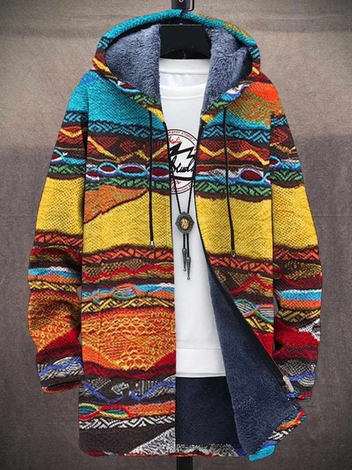 Anniken™ | Luksuriøs cardigan med kunstnerisk inspirasjon