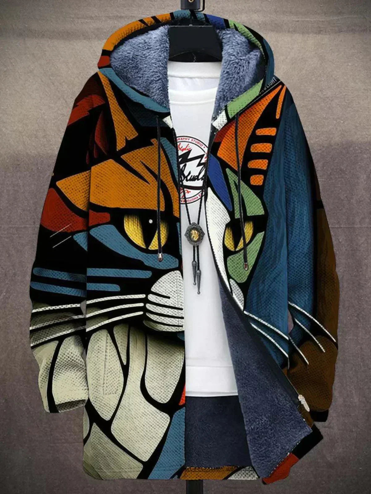 Anniken™ | Luksuriøs cardigan med kunstnerisk inspirasjon