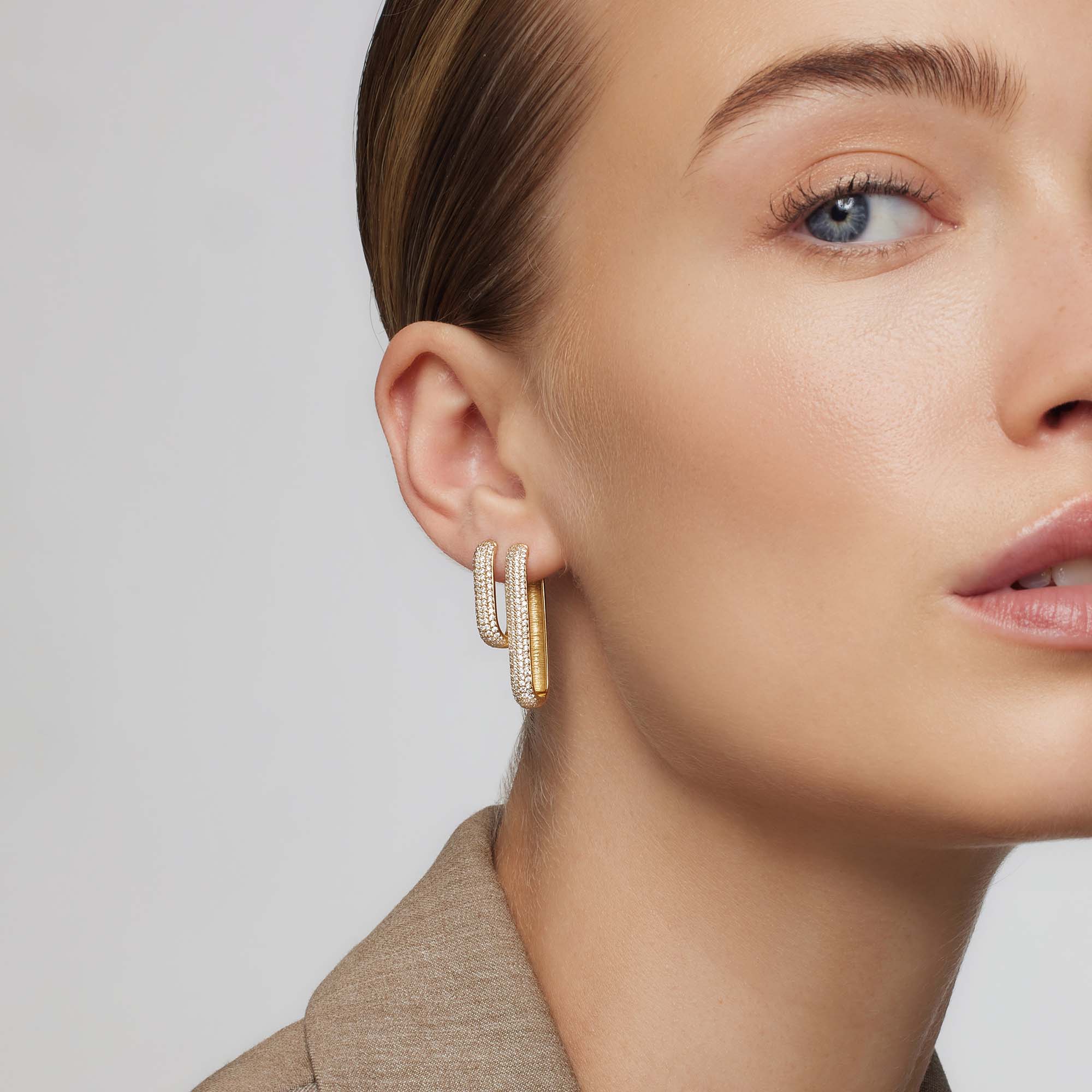 Ikon Pavé-Ring | 18k gull