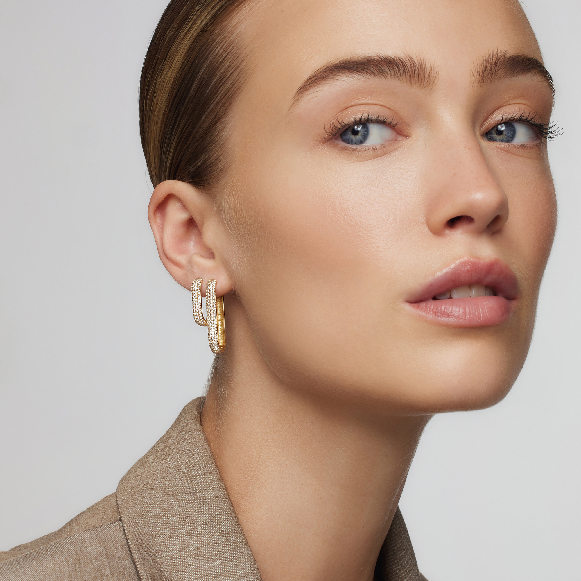 Ikon Pavé-Ring | 18k gull