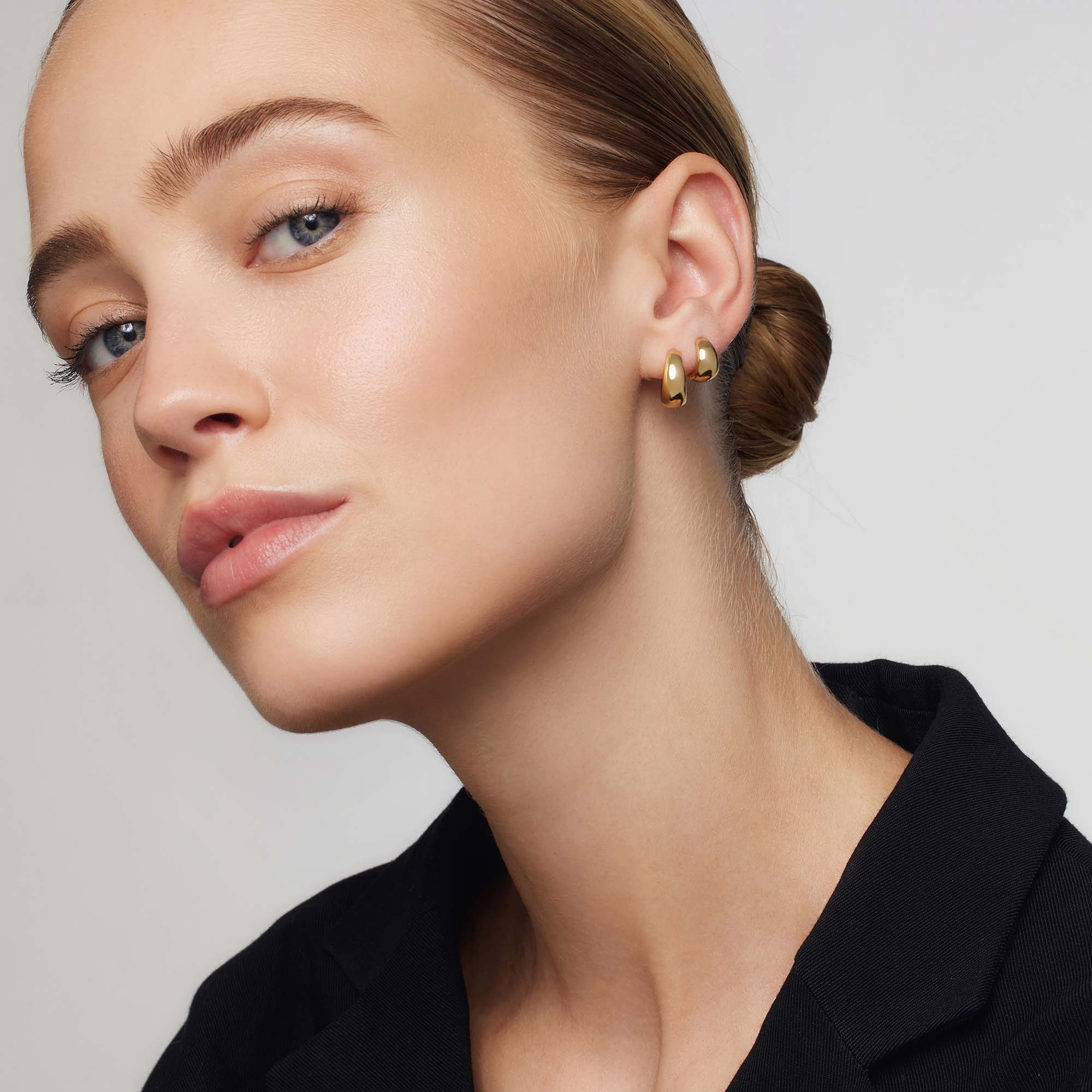 Rue Hoops | 18k gull