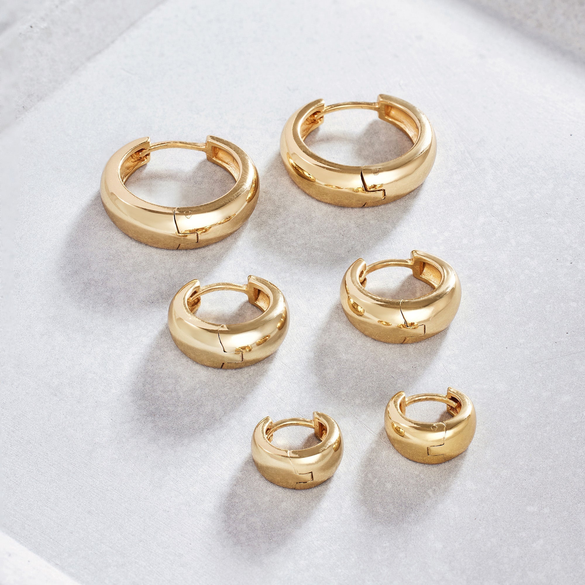 Rue Hoops | 18k gull