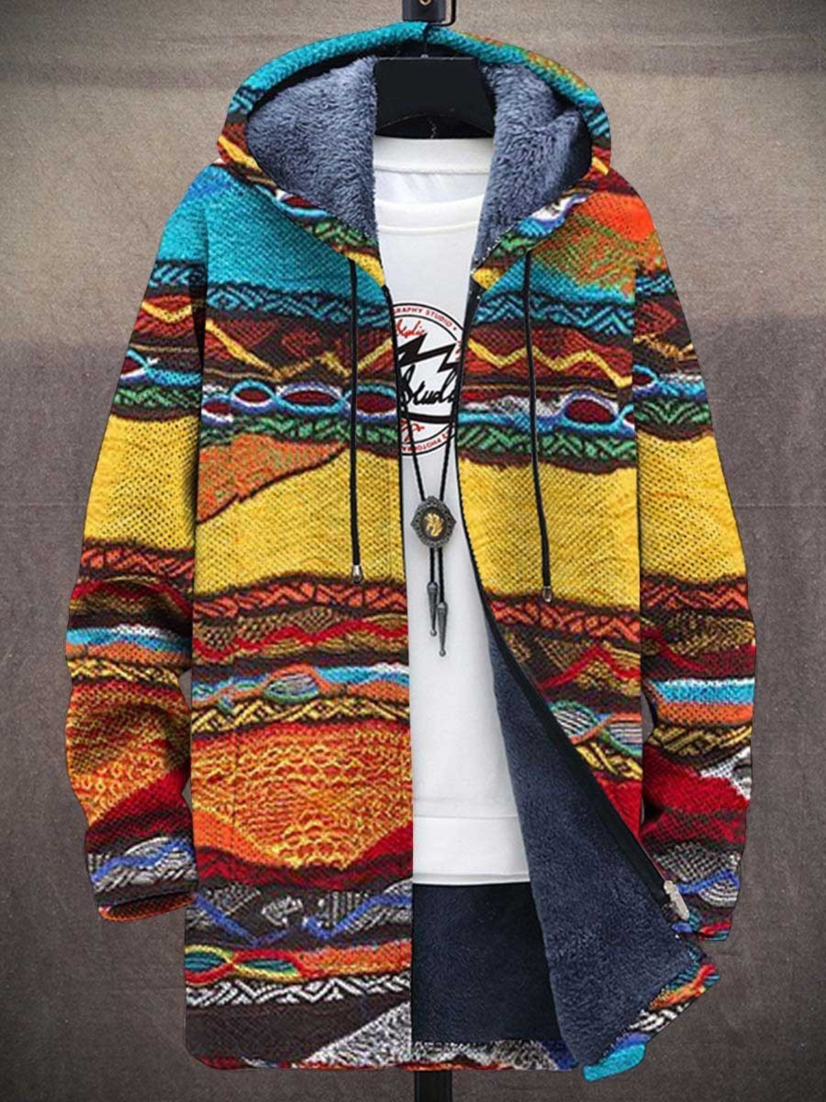 Sophie™ | Luksuriøs cardigan med kunstnerisk inspirasjon