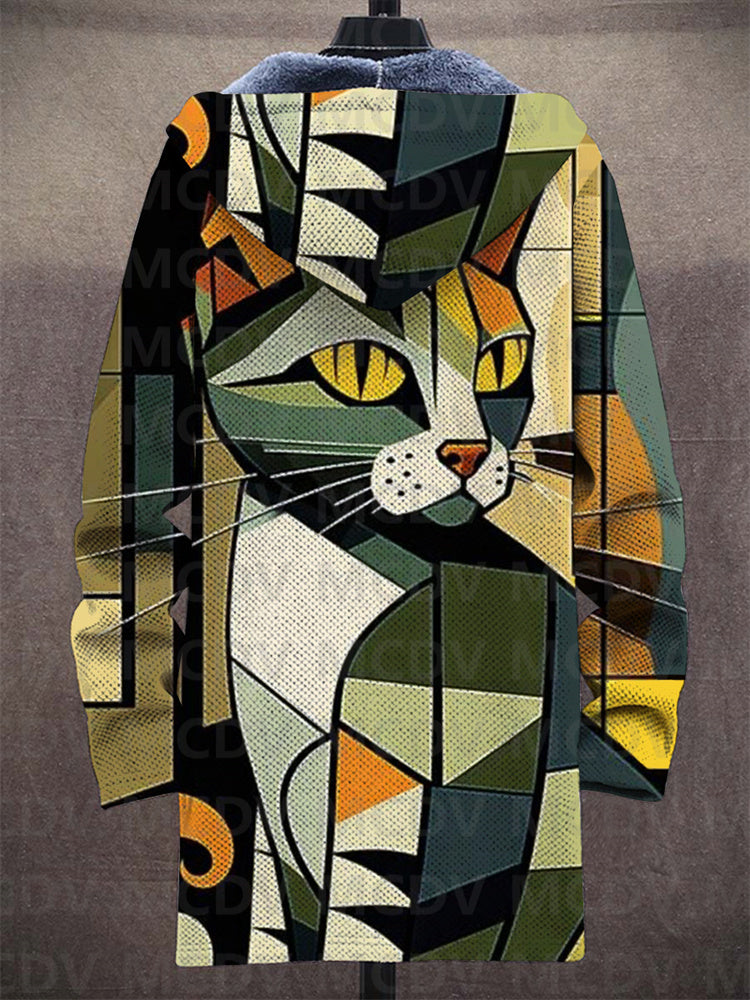 Leah™ | Luksuriøs cardigan med kunstnerisk inspirasjon