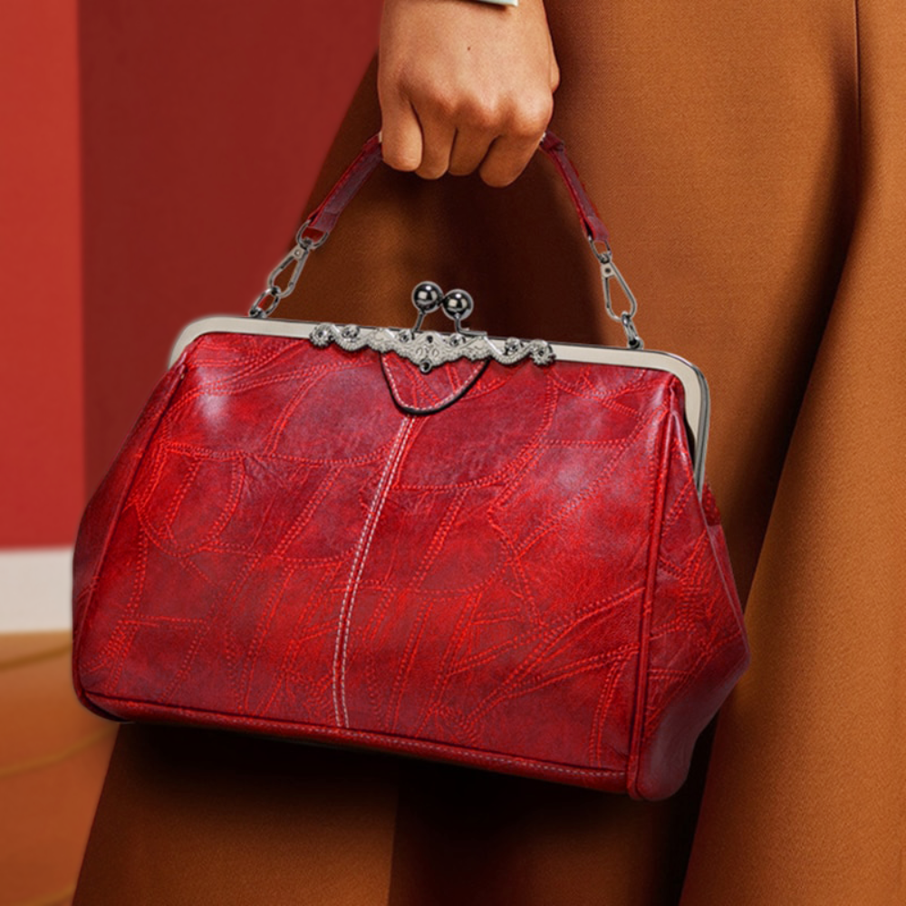 Rachel | Tidløs vintageveske med elegant klaffelås