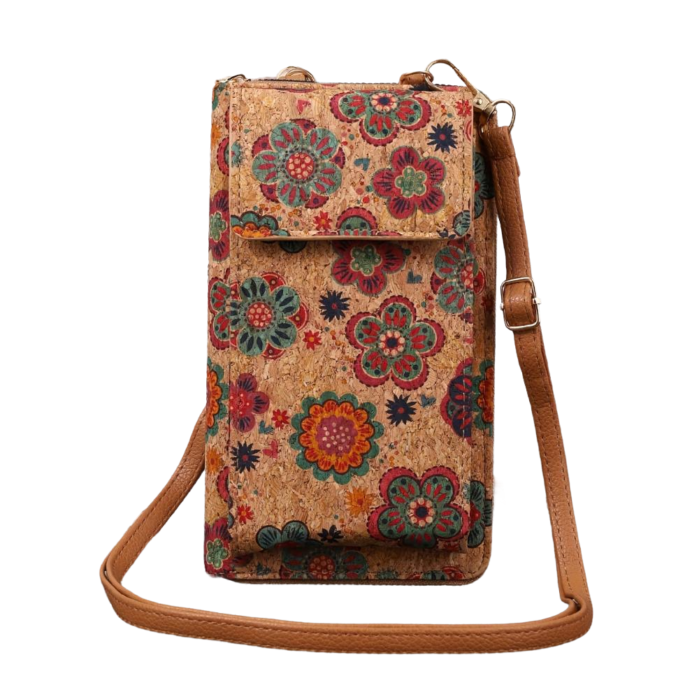 Peggy | Skulderveske-tilbehør i boho-stil med blomster