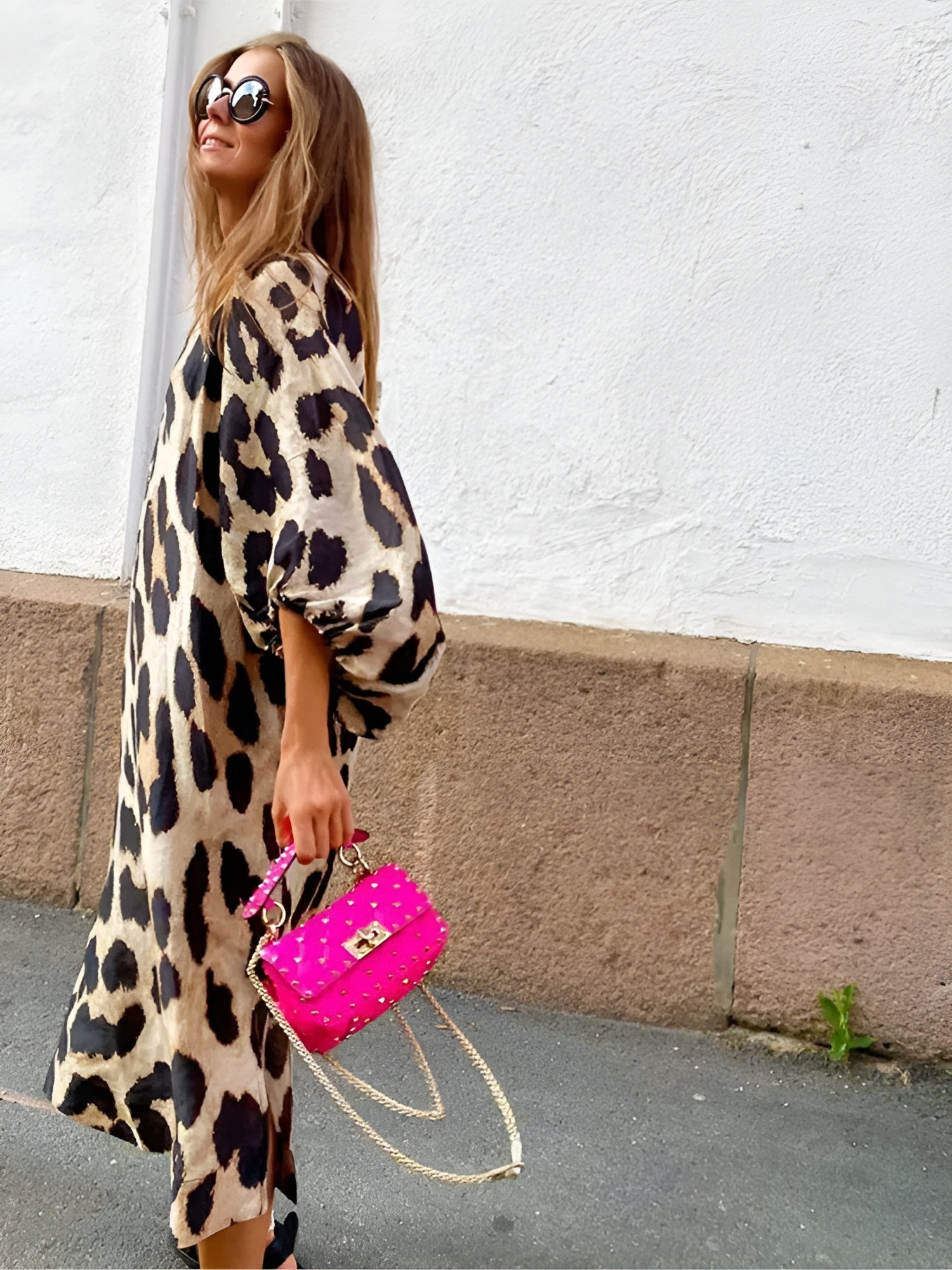 Silvie | Dristig og elegant leopardkjole