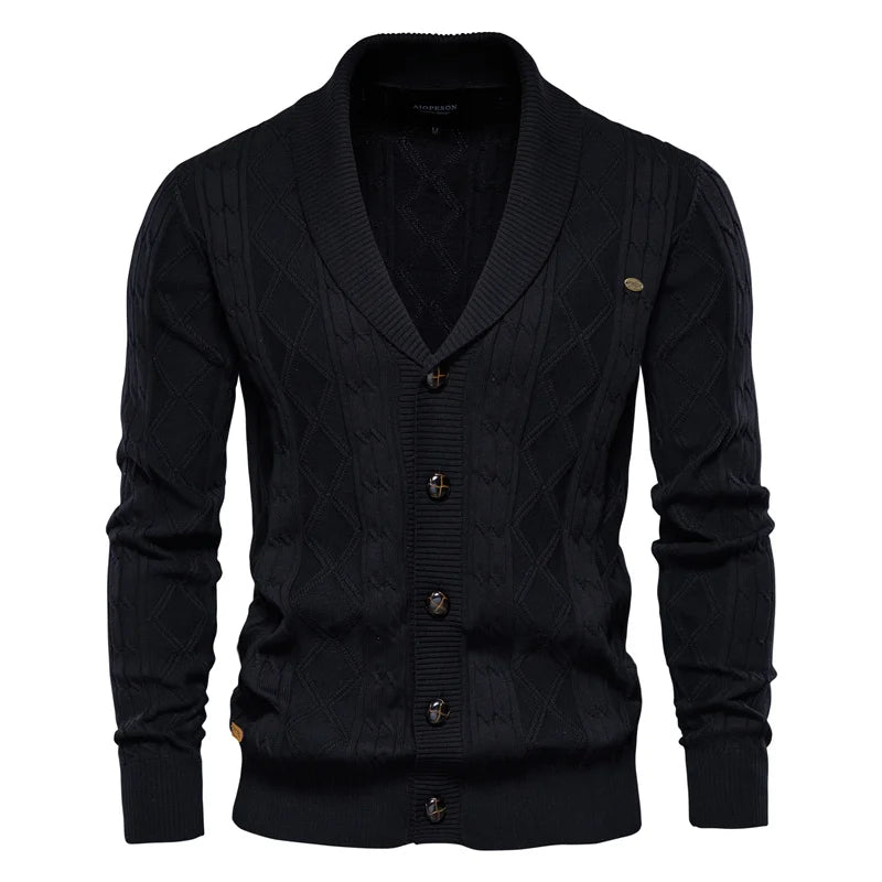 VIGUZO | Herrecardigan med knapper